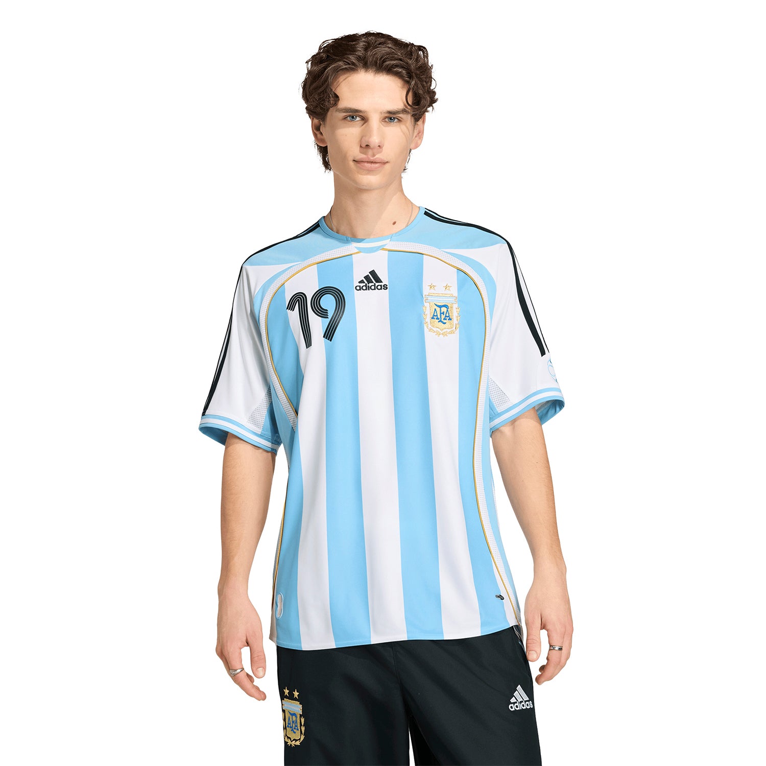 Argentina 2006 Home Messi Jersey - Men's - Image 4