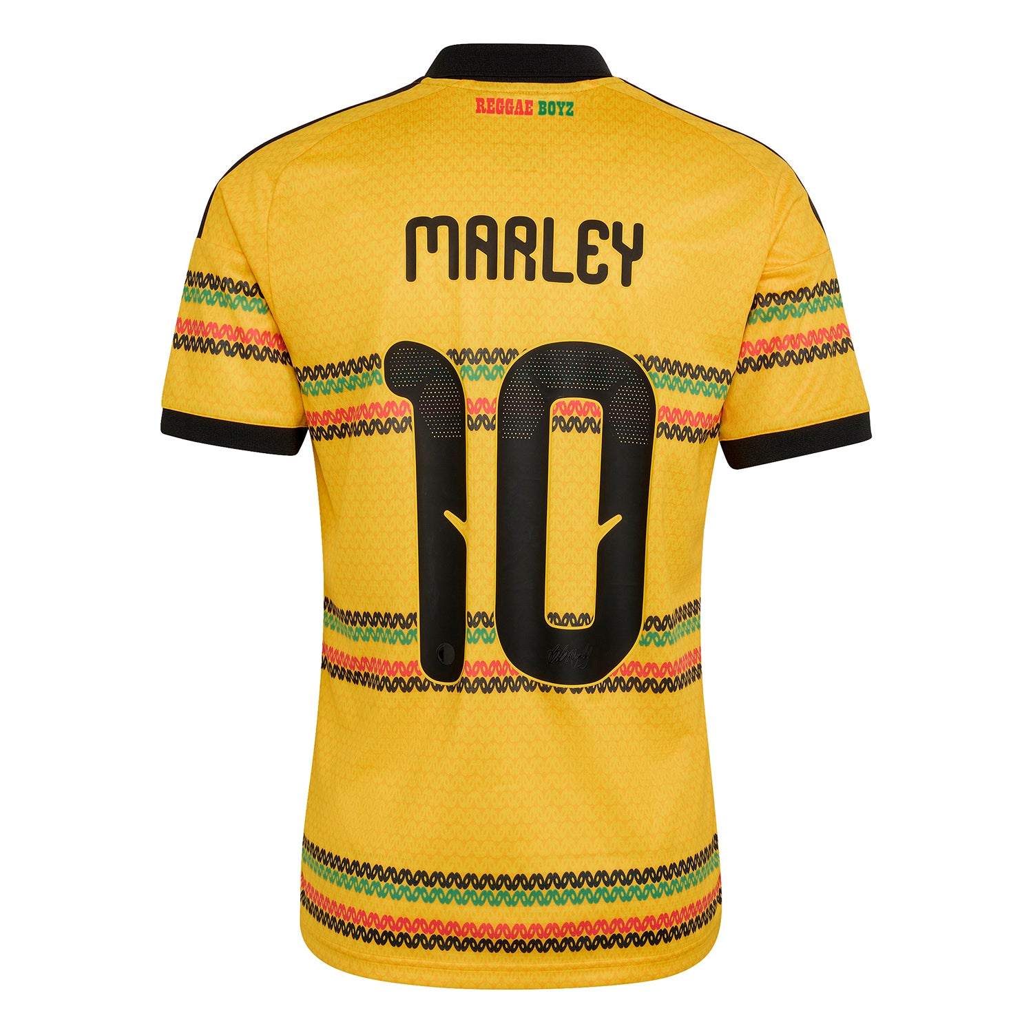 Jamaica 26 Home Marley 10 Jersey - Men's - Image 3