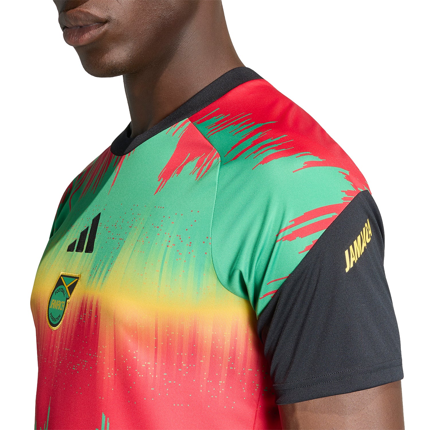 Jamaica 26 Home Pre Match Jersey - Men's - Image 3