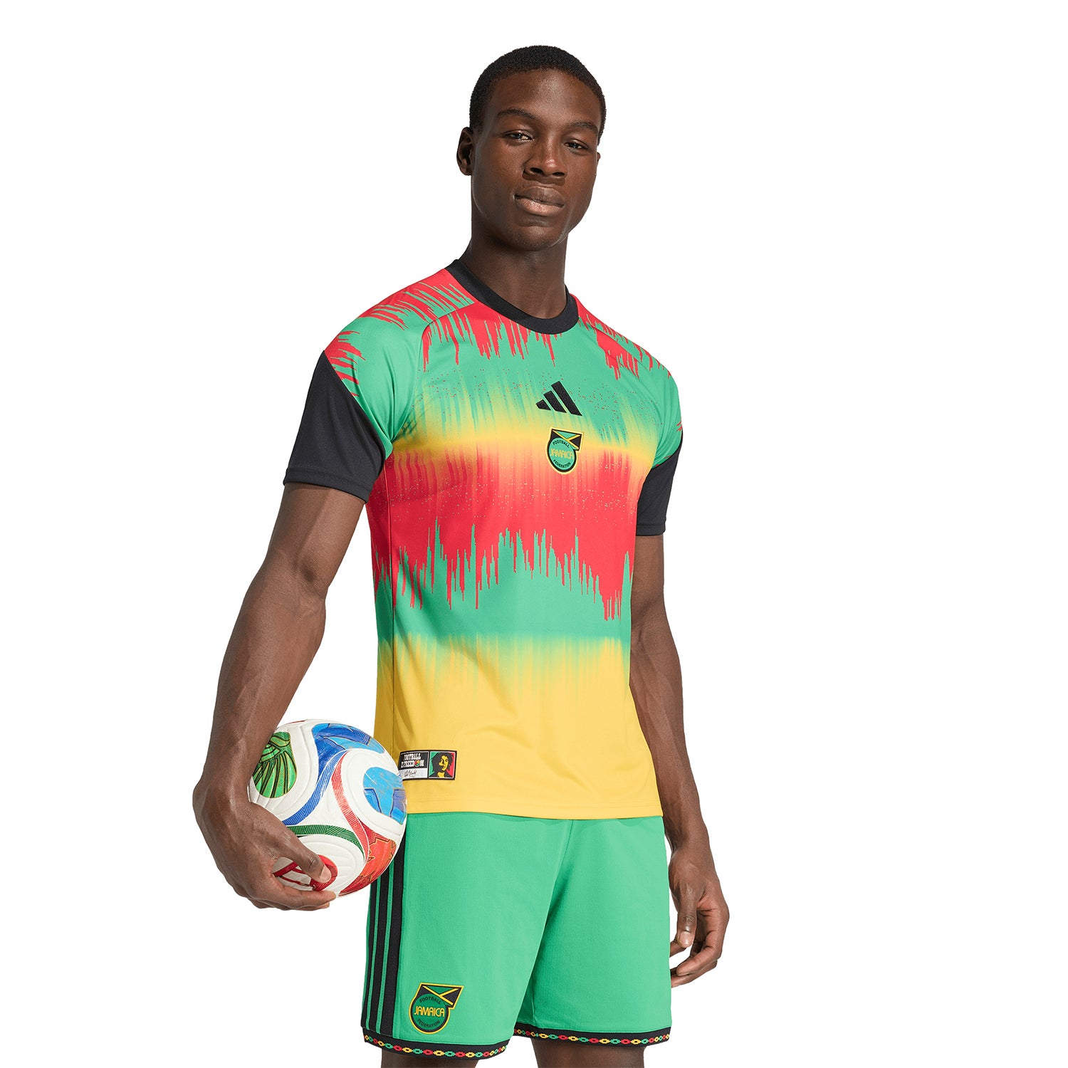 Jamaica 26 Home Pre Match Jersey - Men's - Image 2