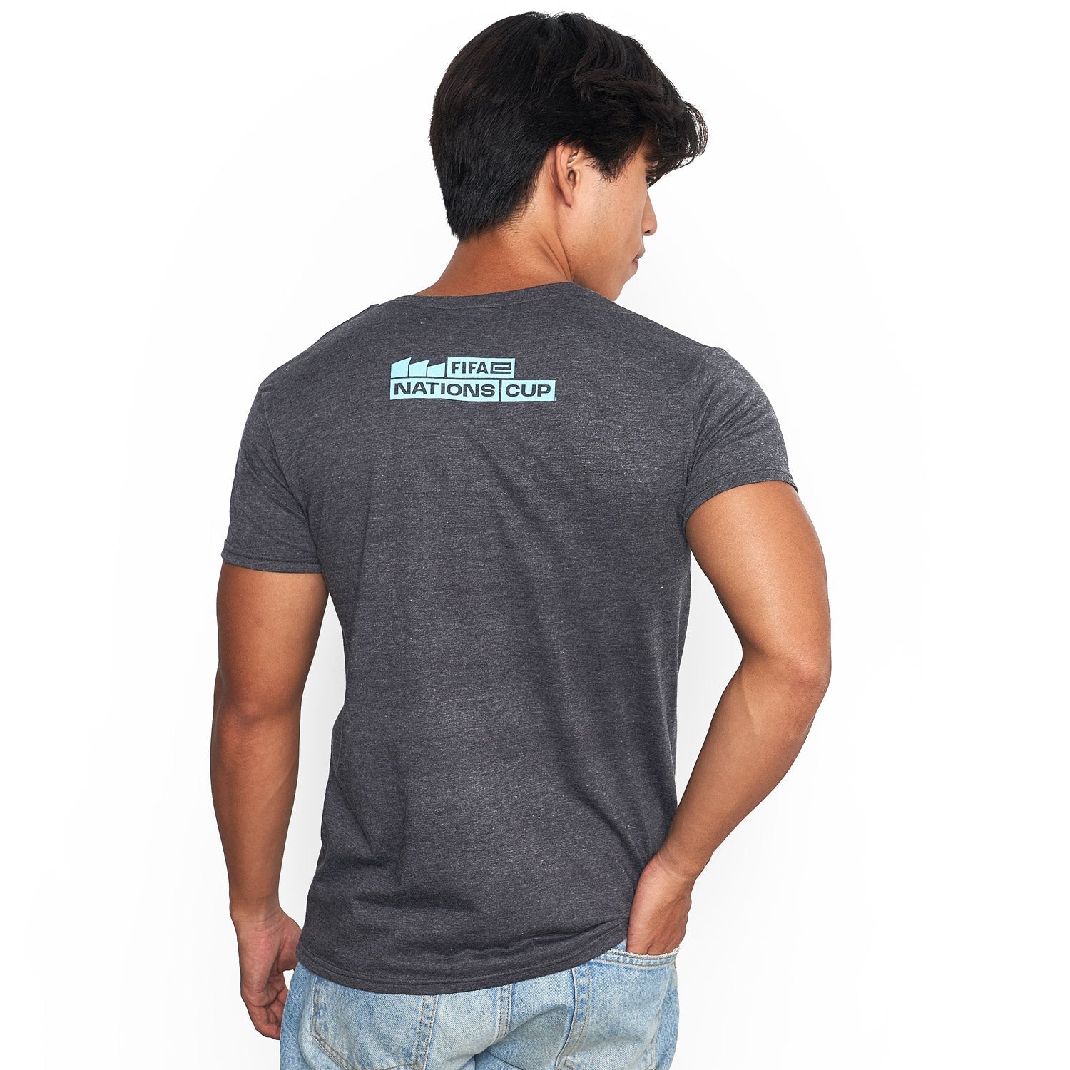 FIFAe Nations Cup T-Shirt Grey - Men's - Image 8