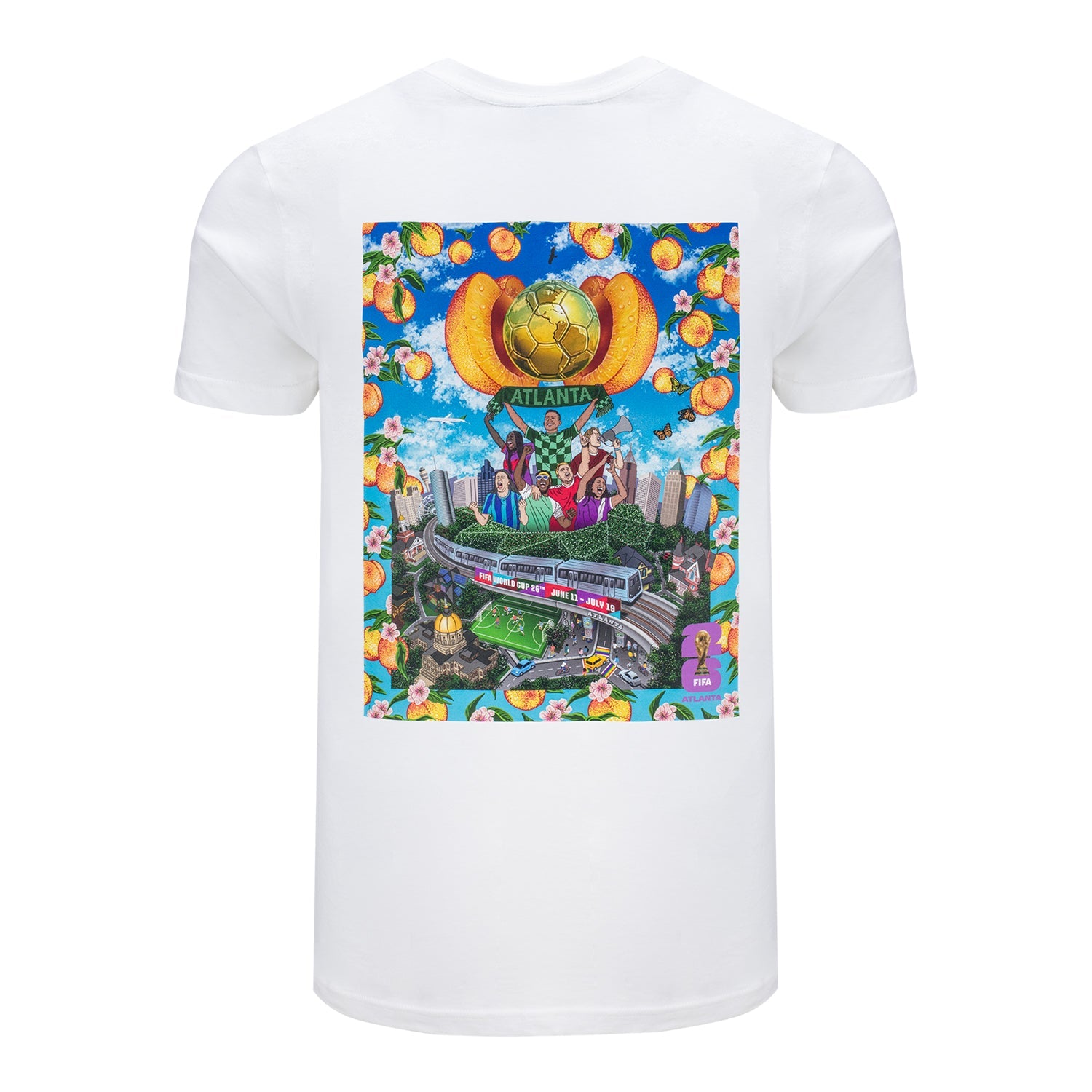 FIFA World Cup 2026? Atlanta Poster White T-Shirt - Unisex