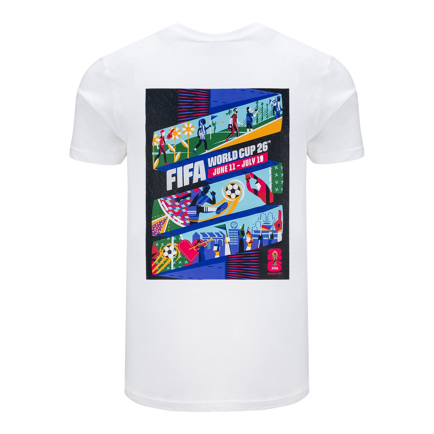 FIFA World Cup 2026? Kansas City Poster White T-Shirt - Unisex