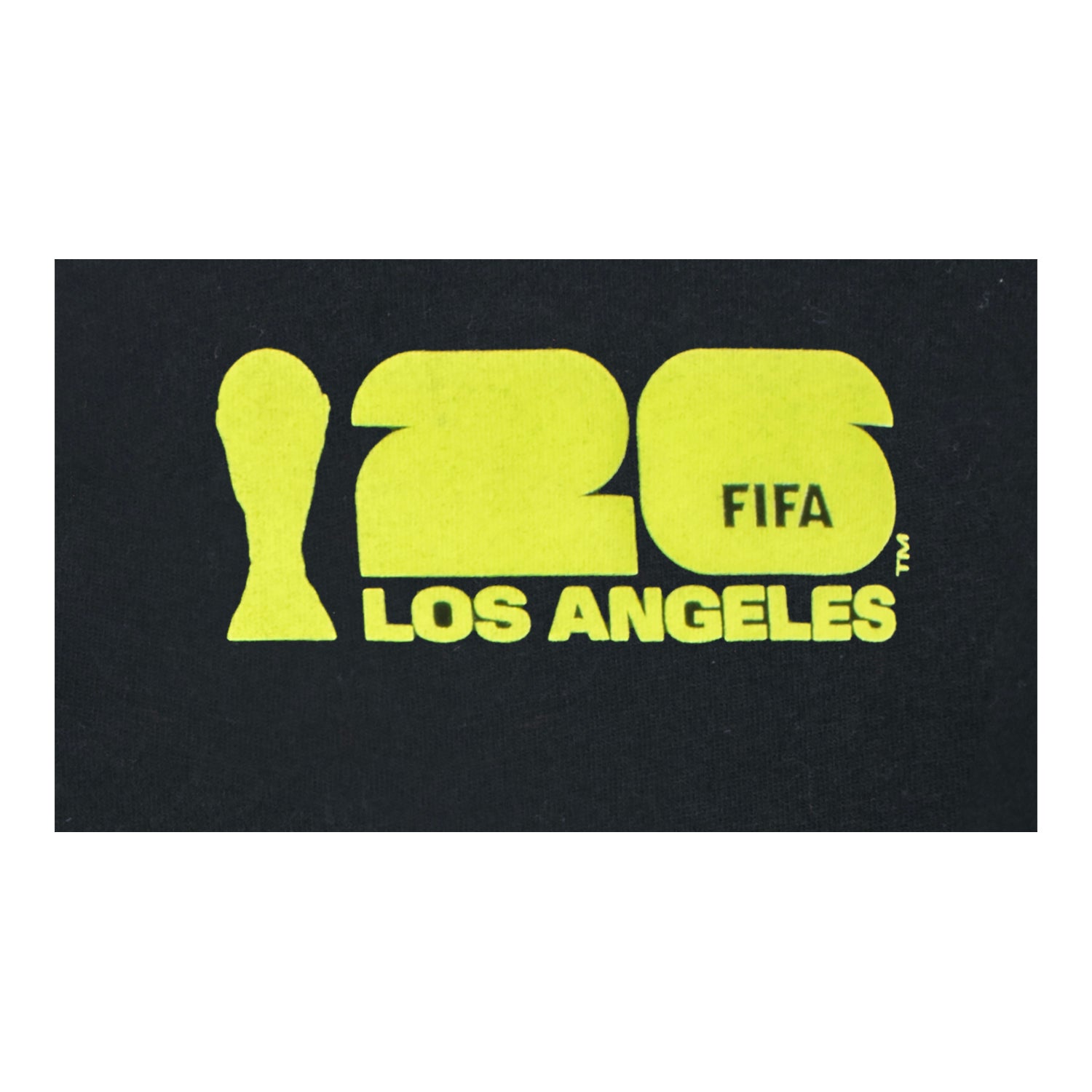 FIFA World Cup 2026? Los Angeles Poster Black T-Shirt - Unisex - Image 3