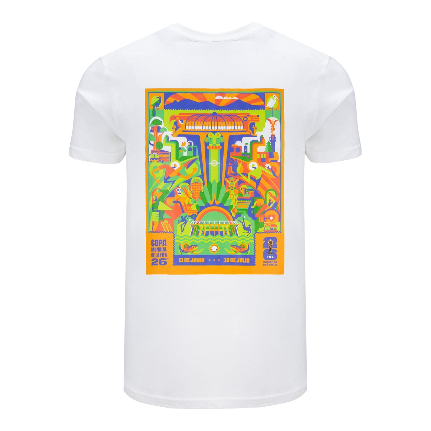 FIFA World Cup 2026? Mexico City Poster White T-Shirt - Unisex