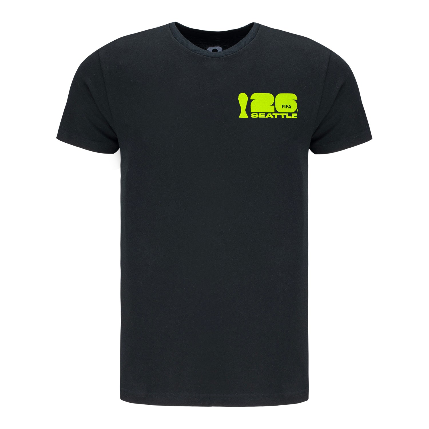 FIFA World Cup 2026? Seattle Poster Black T-Shirt - Unisex - Image 2