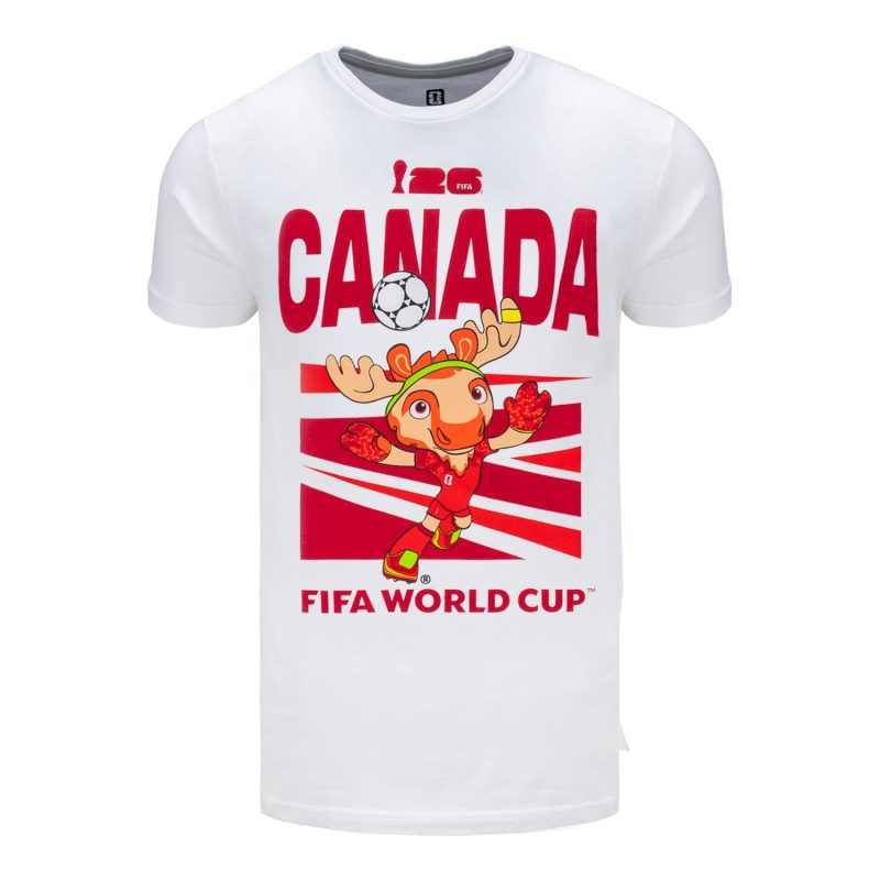 FIFA World Cup 2026? Canada Mascot White T-Shirt - Unisex