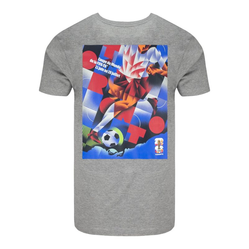 FIFA World Cup 2026? Toronto Poster Grey T-Shirt [ENG] - Unisex