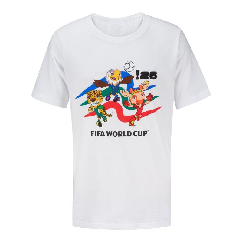 FIFA World Cup 2026? Mascot Crew White T-Shirt - Youth