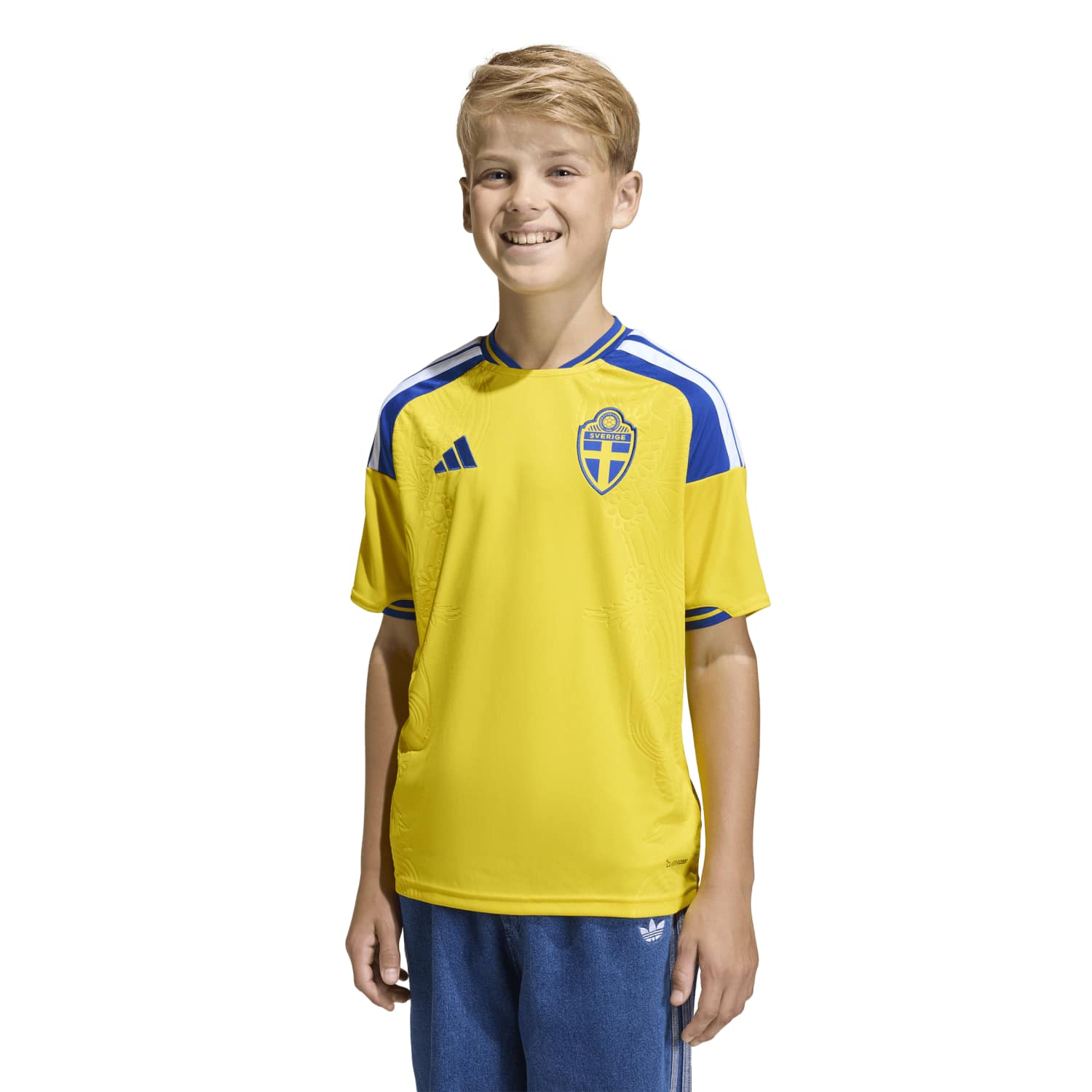 Sweden 2026 Home Jersey - Youth - Image 3