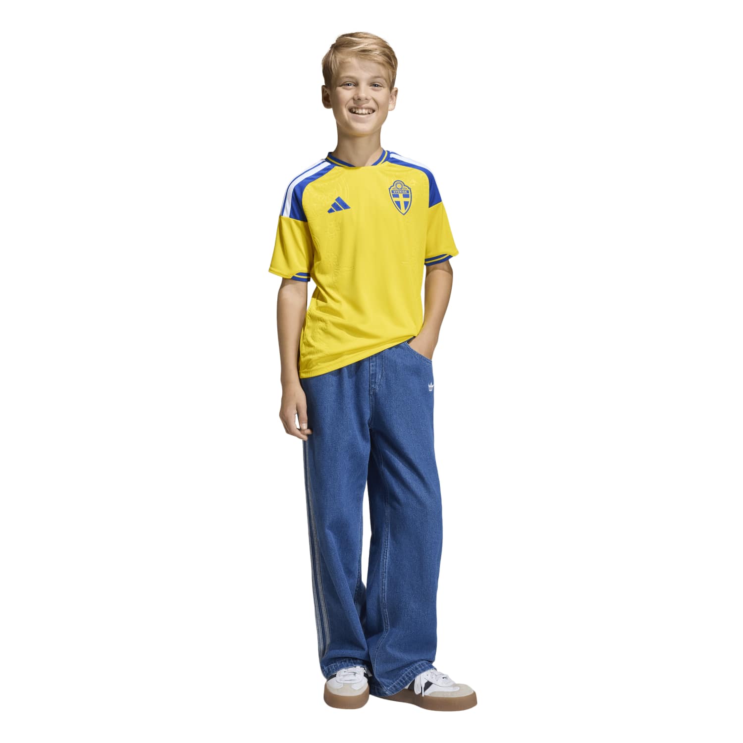 Sweden 2026 Home Jersey - Youth - Image 5