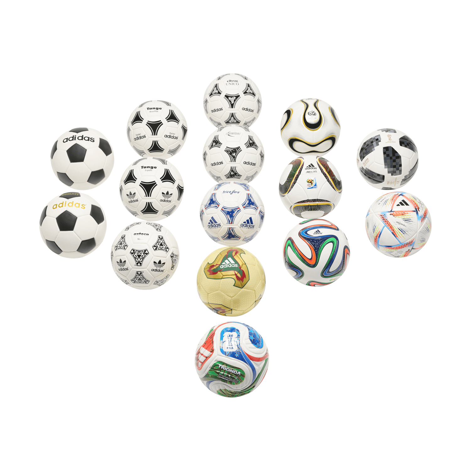 FIFA World Cup? Historical Mini Ball Set - Image 3