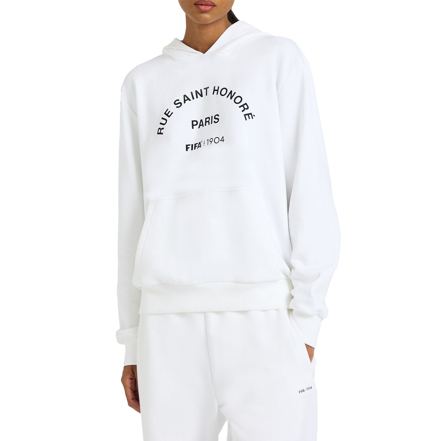 FIFA 1904 Arch White Hoodie - Unisex - Image 3