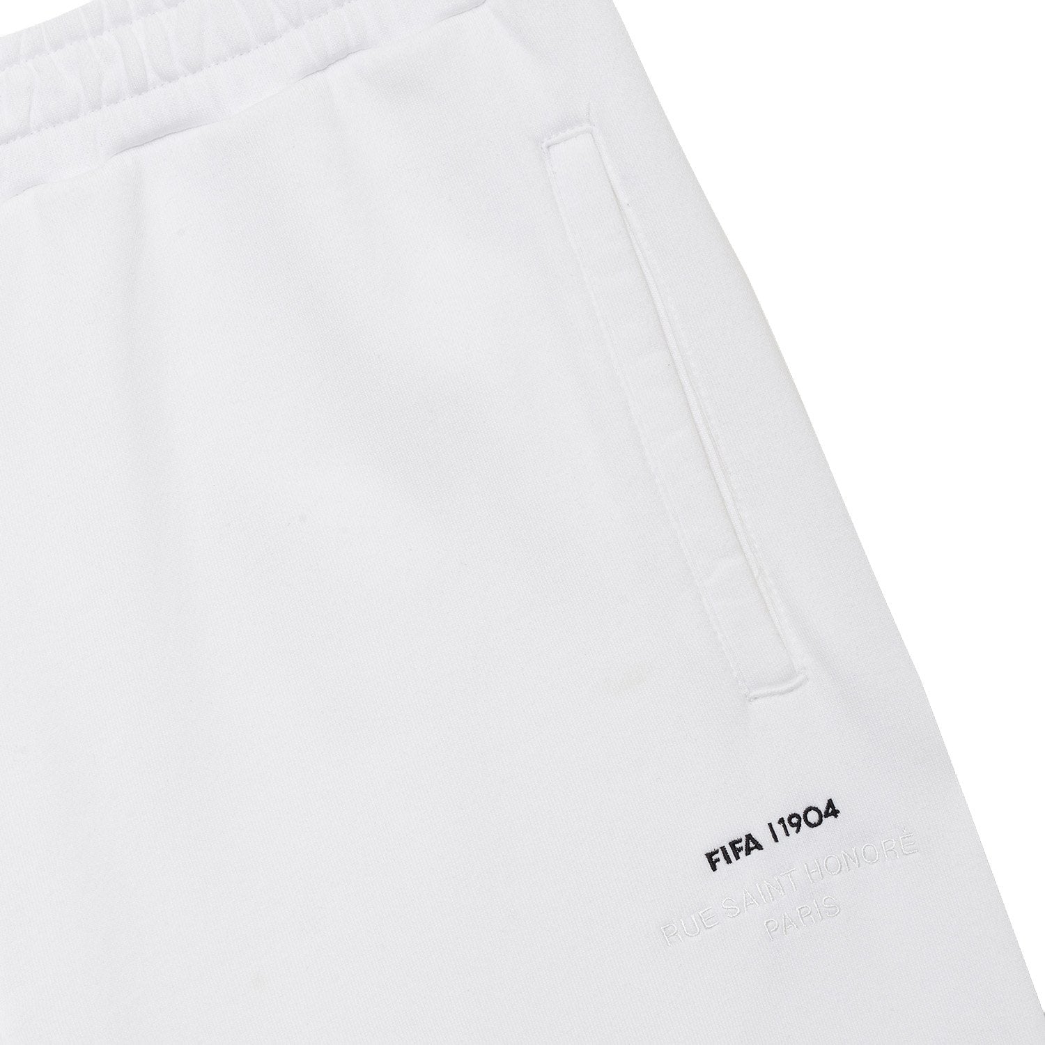 FIFA 1904 Stacked White Sweatpants - Unisex - Image 3