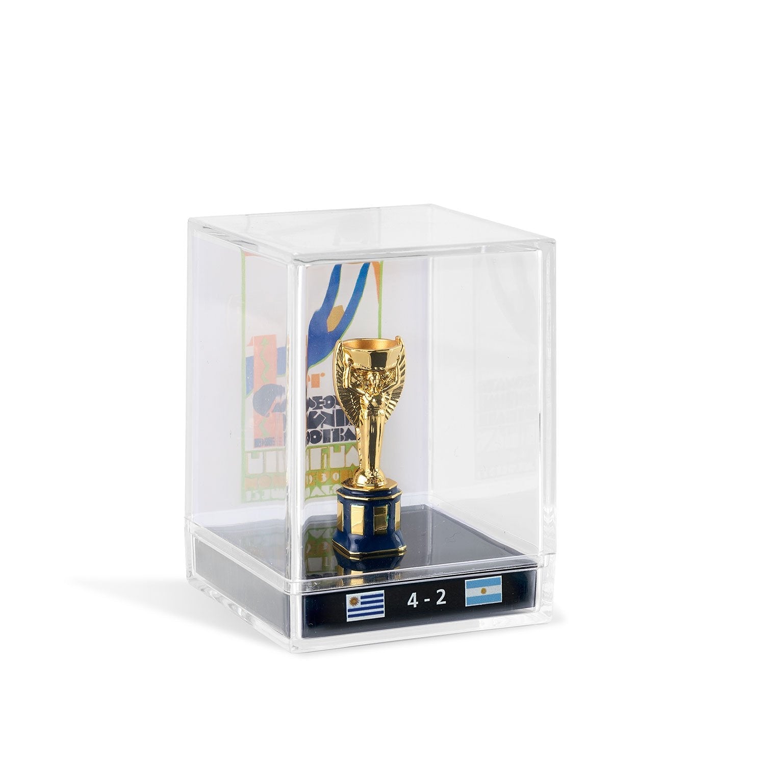 45mm Licensed 1930 FIFA World Cup Replica Trophy - Image 2