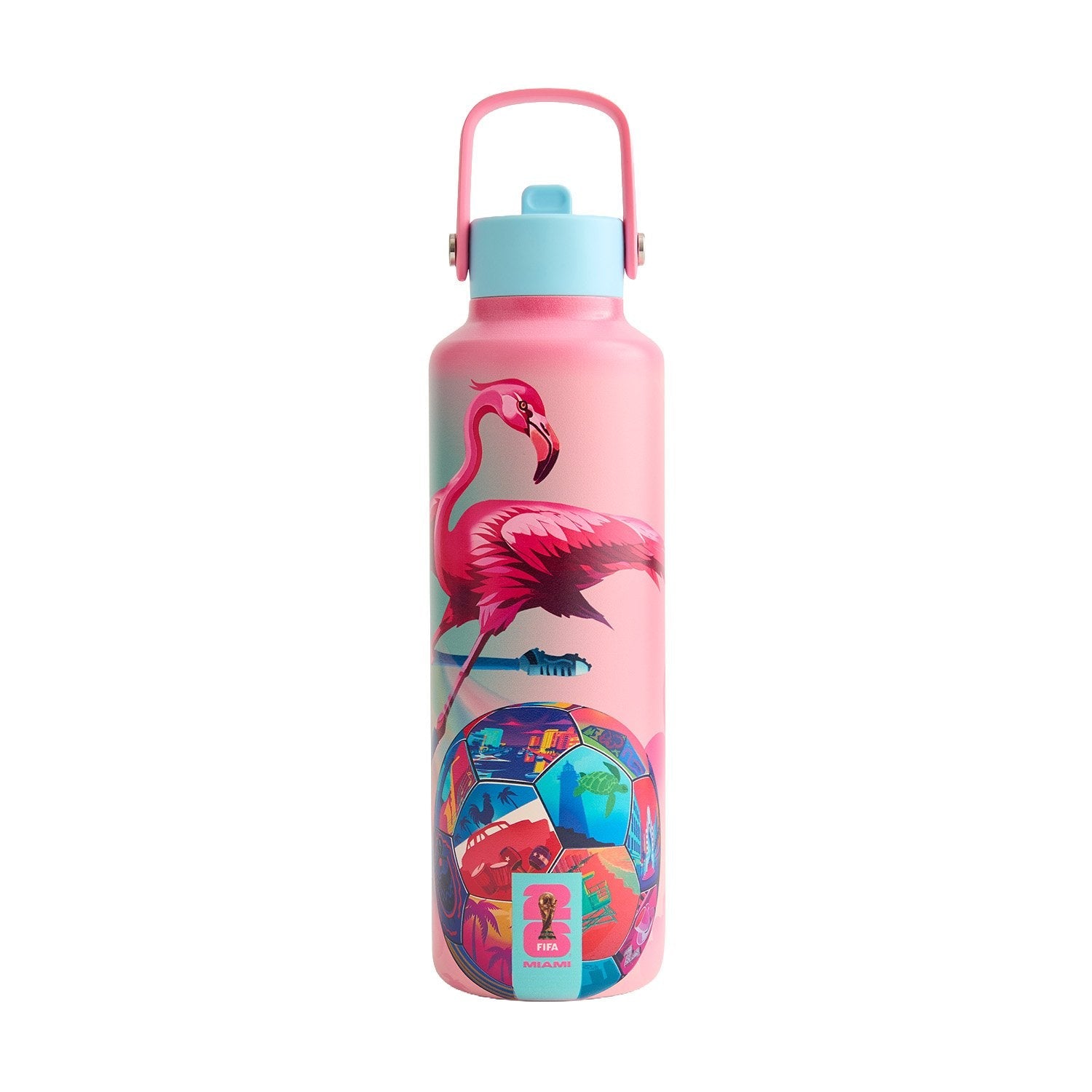 FIFA World Cup 2026? Miami Poster Water Bottle