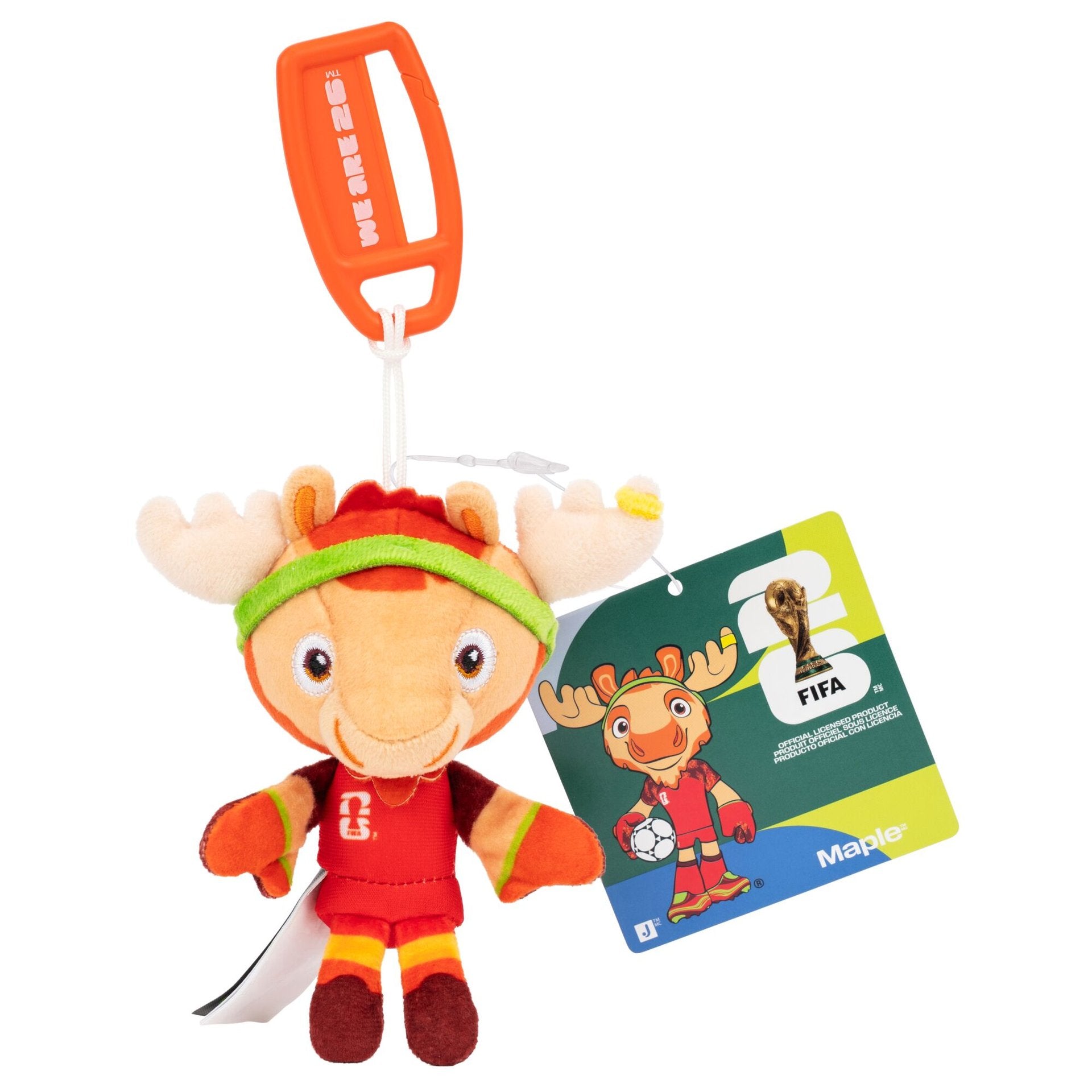 FIFA World Cup 2026? 4 Plush Canada Mascot Keychain - Image 2