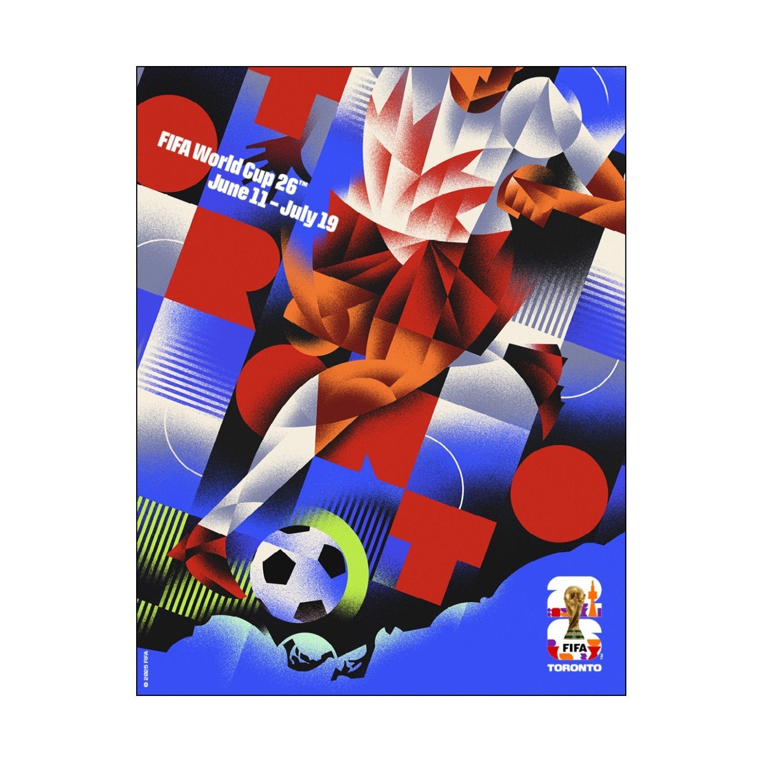FIFA World Cup 2026? Toronto Host City Poster