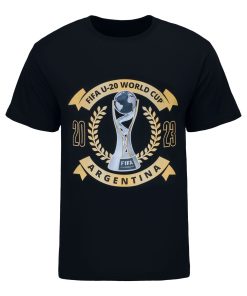 2023 U20 World Cup Argentina Black T-Shirts - Men's
