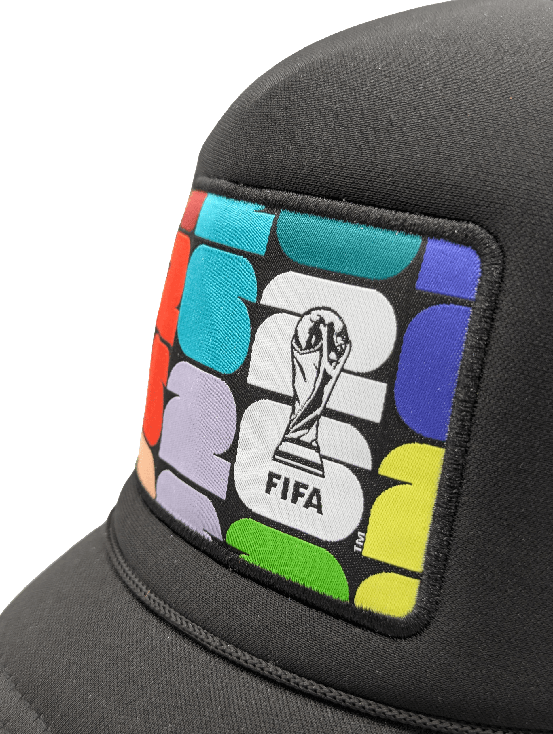 FIFA World Cup 2026? Emblem Pattern Foam Trucker Hat - Image 2