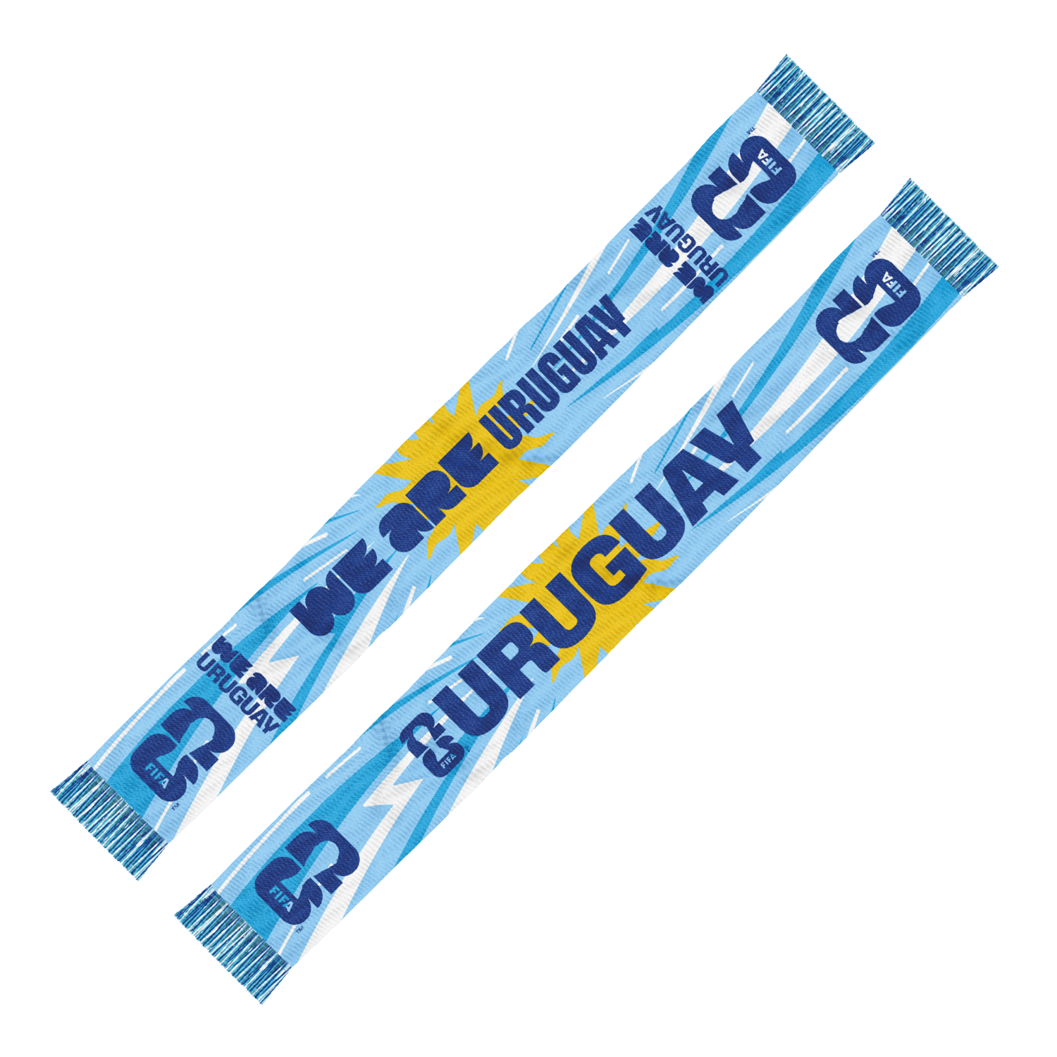 FIFA World Cup 2026? 'We Are' Uruguay Scarf - Image 2