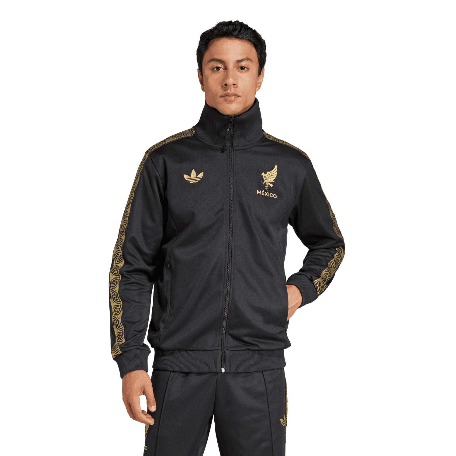 Mexico Gold Tracksuit Top - Men's - Image 2