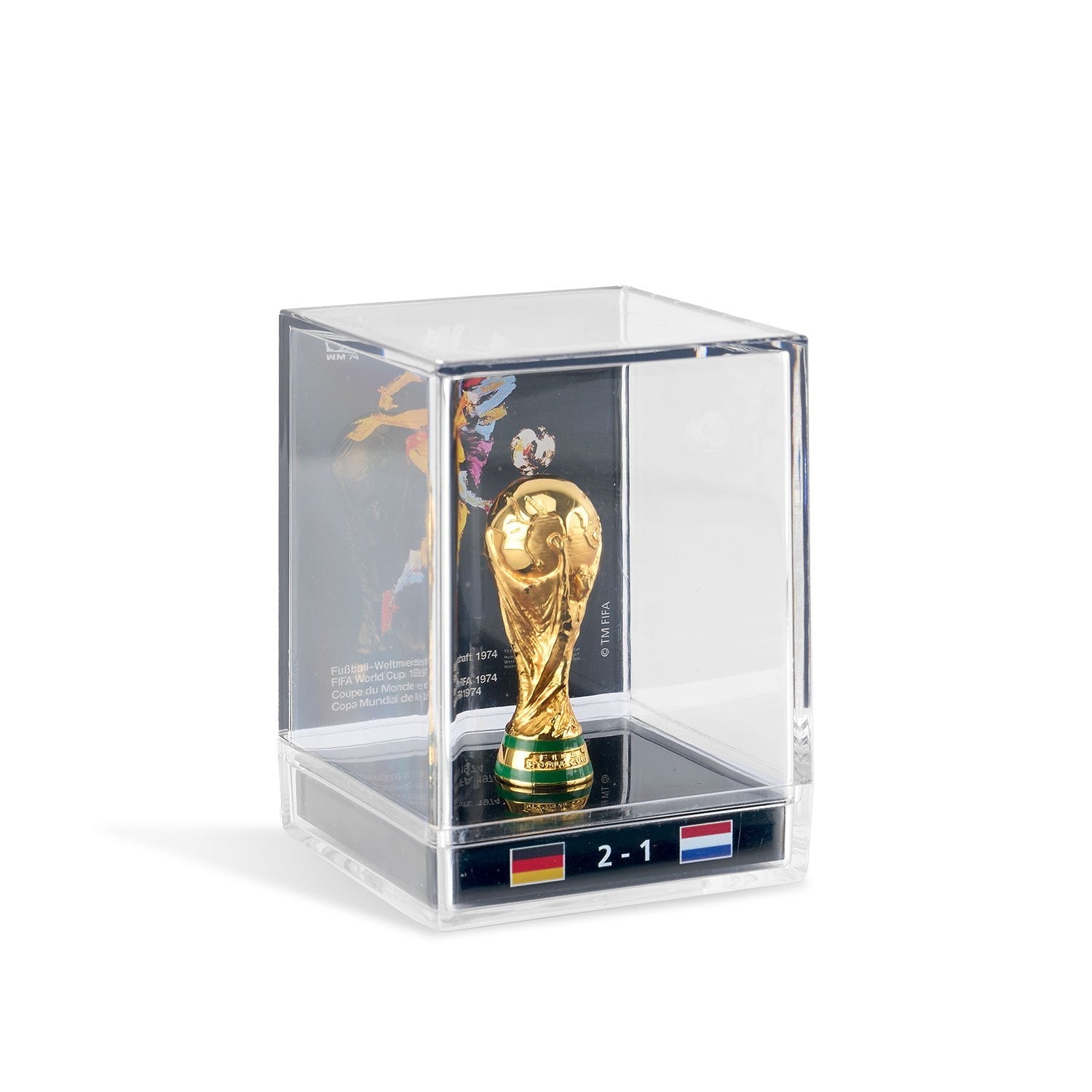 45mm Licensed 1974 FIFA World Cup Replica Trophy - Image 2