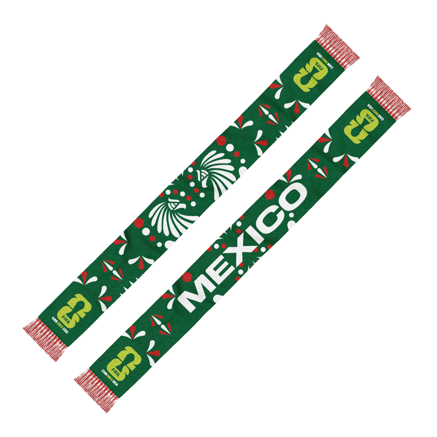 FIFA World Cup 2026? Host Country Mexico Scarf - Image 2