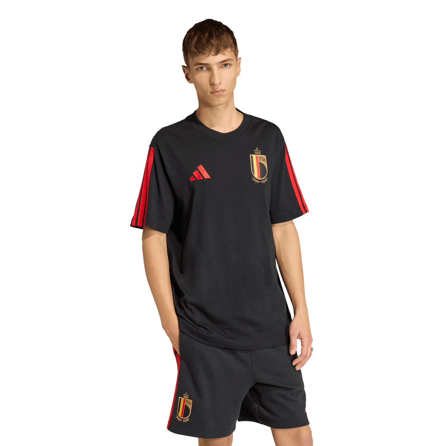 Belgium DNA Black T-Shirt - Men's - Image 5
