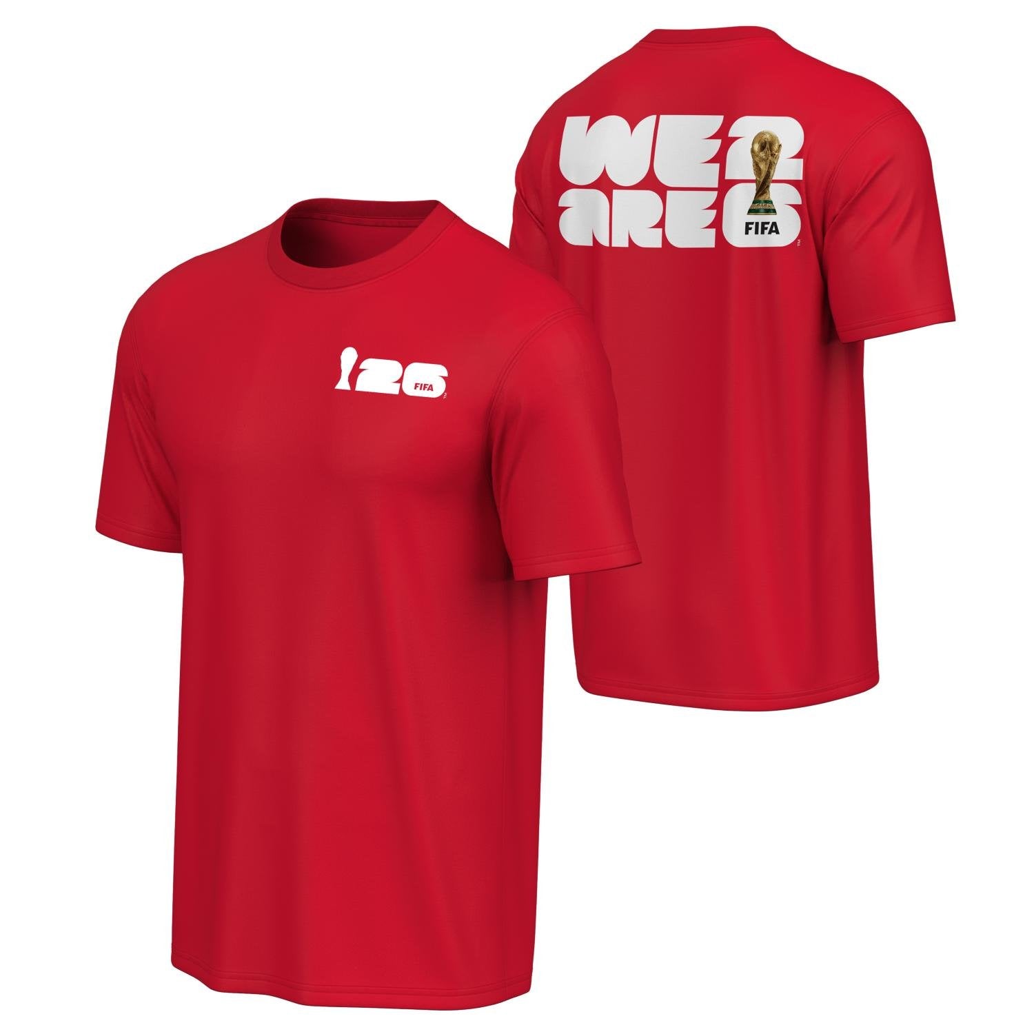 FIFA World Cup 2026? 'We Are' 2026 Red T-Shirt - Unisex - Image 2