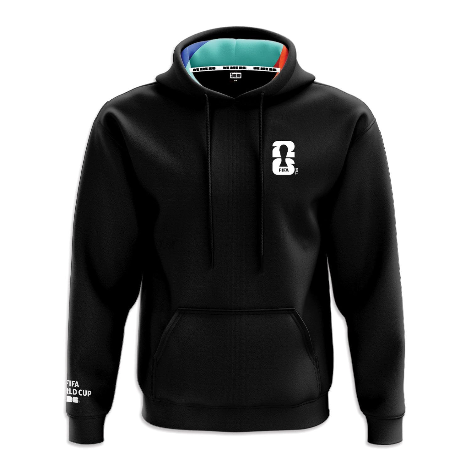 FIFA World Cup 2026? Pattern Black Hoodie - Unisex - Image 2