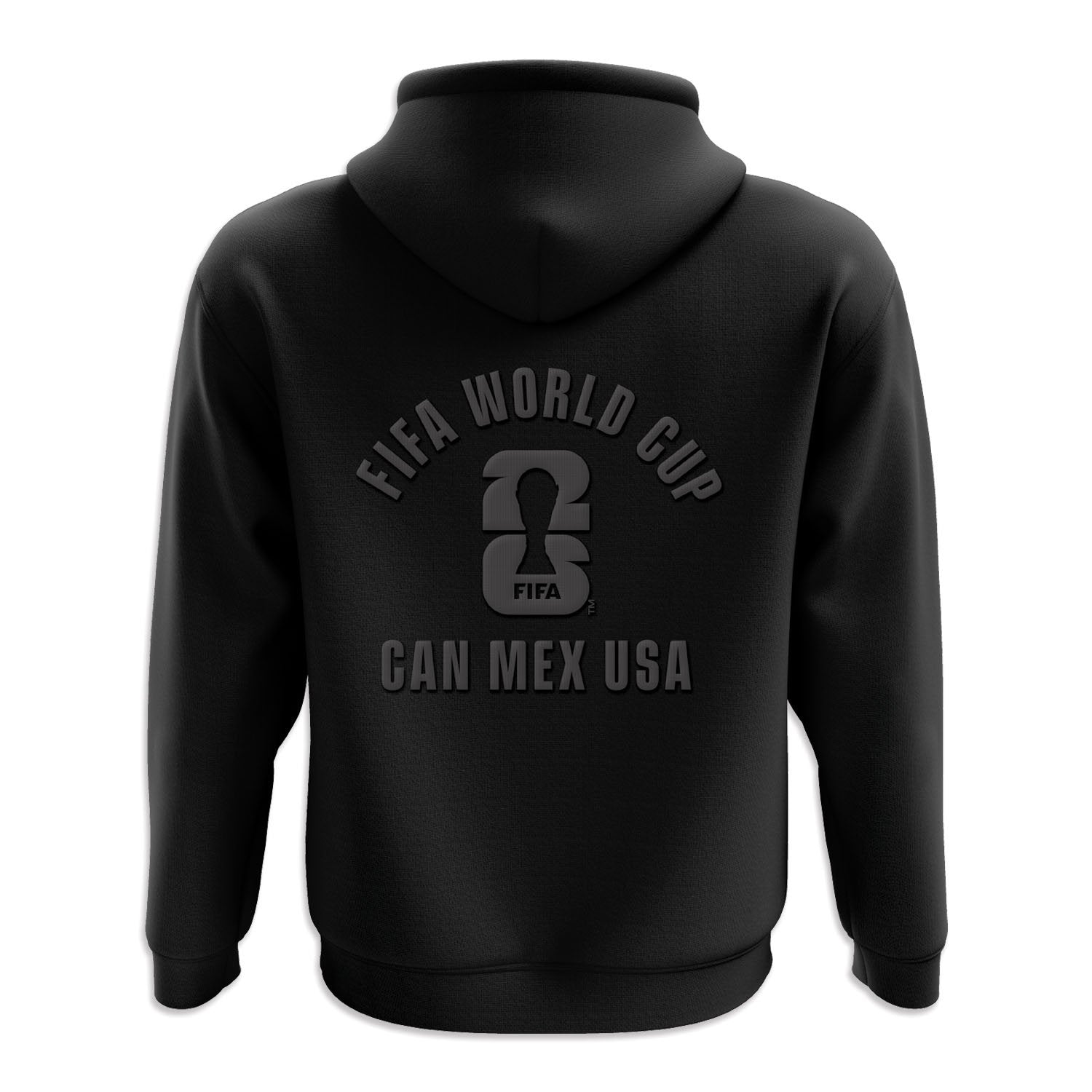 FIFA World Cup 2026? Puff Arch Black Hoodie - Unisex - Image 2