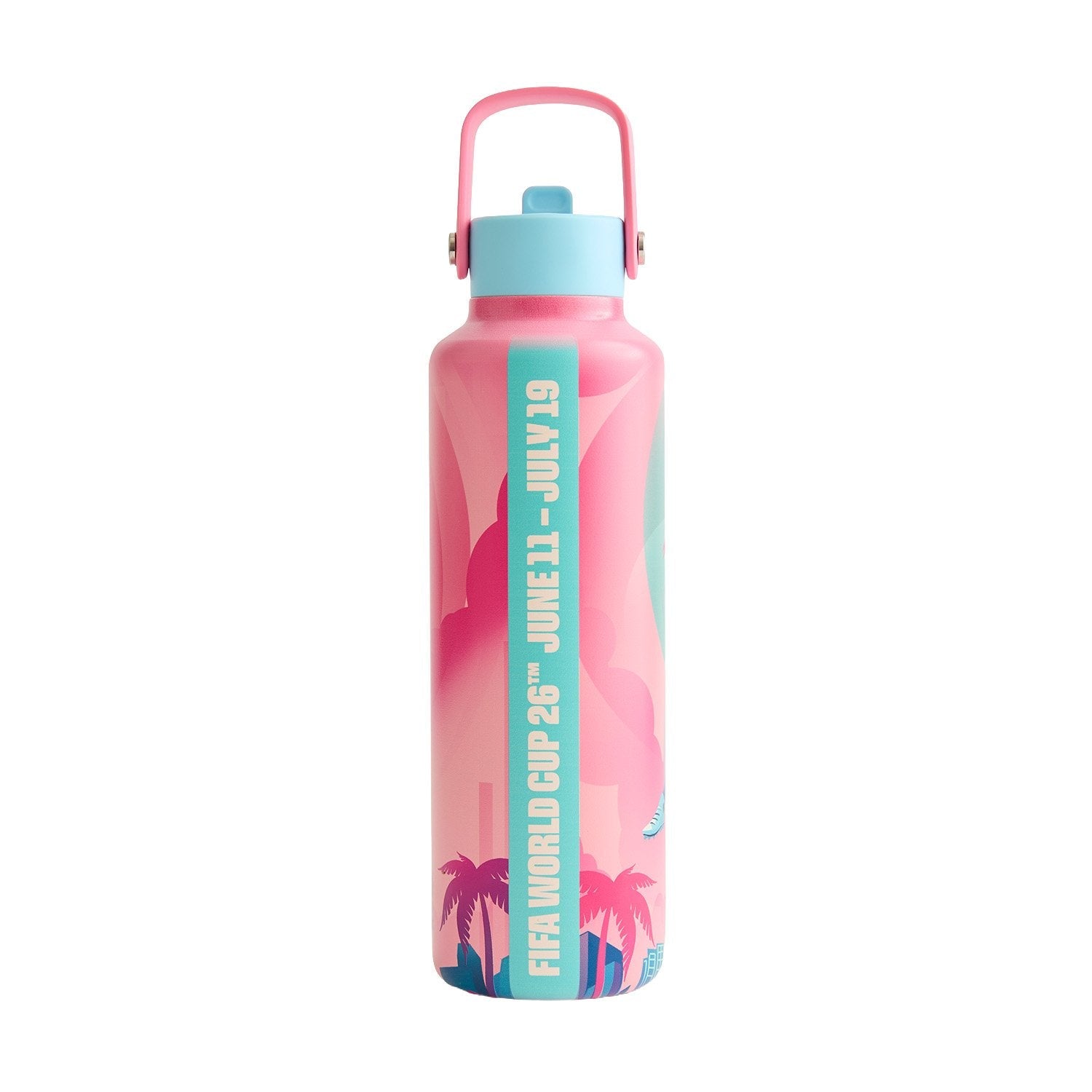 FIFA World Cup 2026? Miami Poster Water Bottle - Image 2