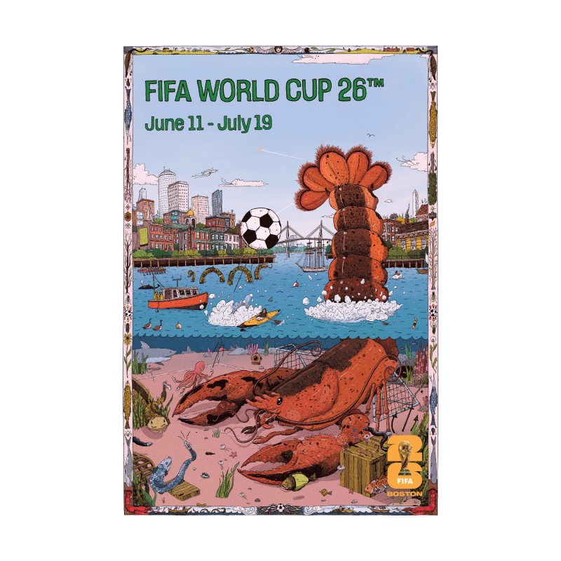 FIFA World Cup 2026? Boston Host City Poster