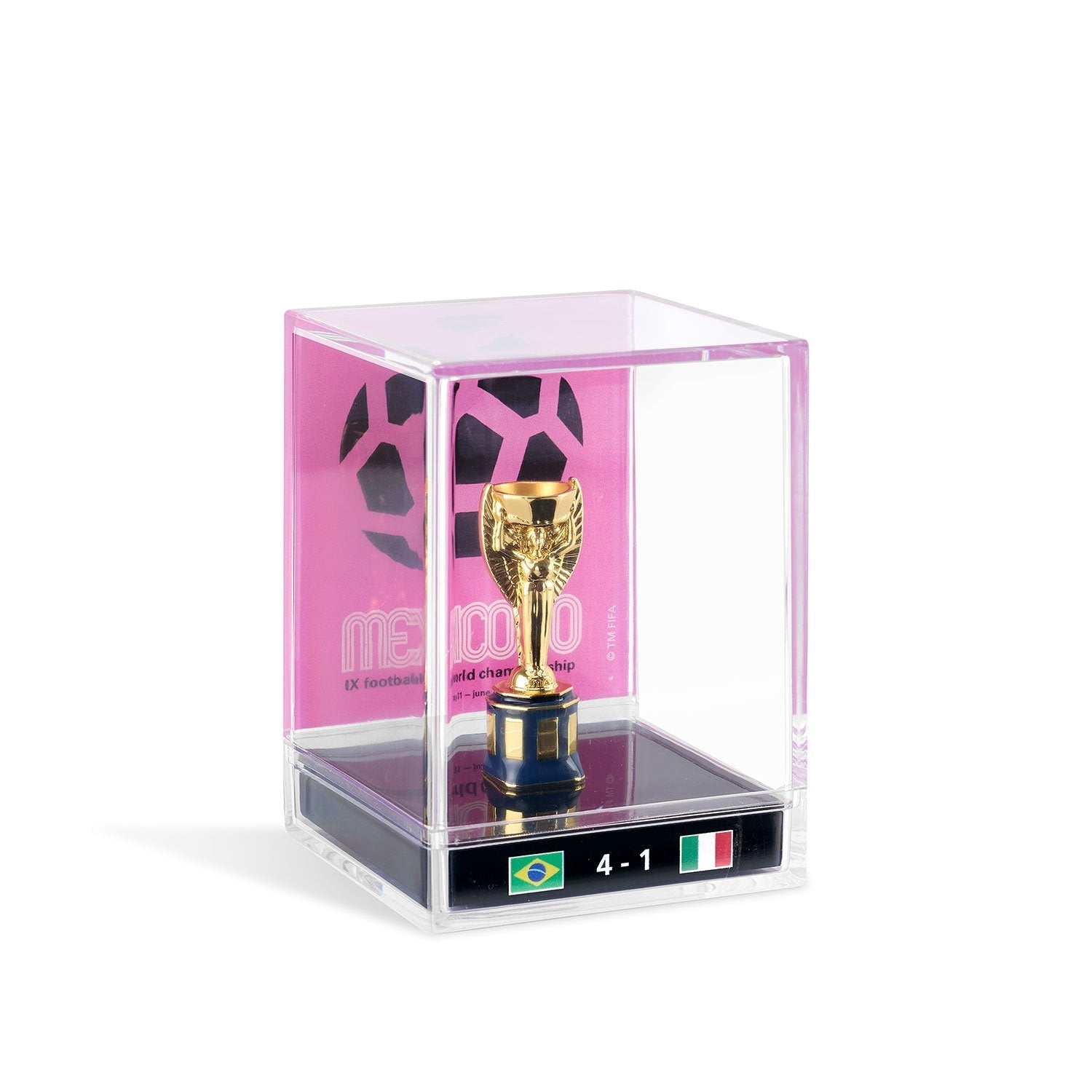 45mm Licensed 1970 FIFA World Cup Replica Trophy - Image 2