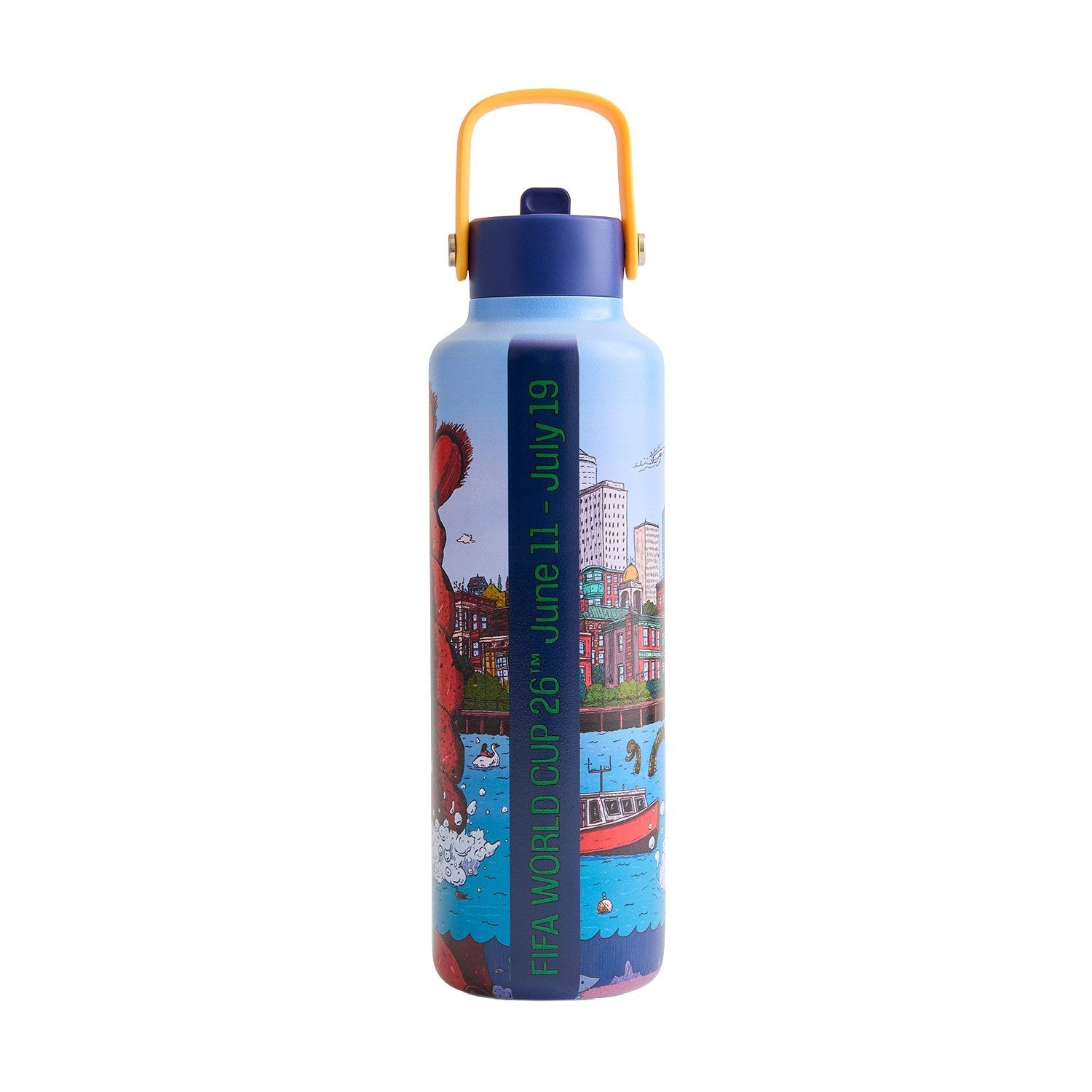 FIFA World Cup 2026? Boston Poster Water Bottle - Image 2