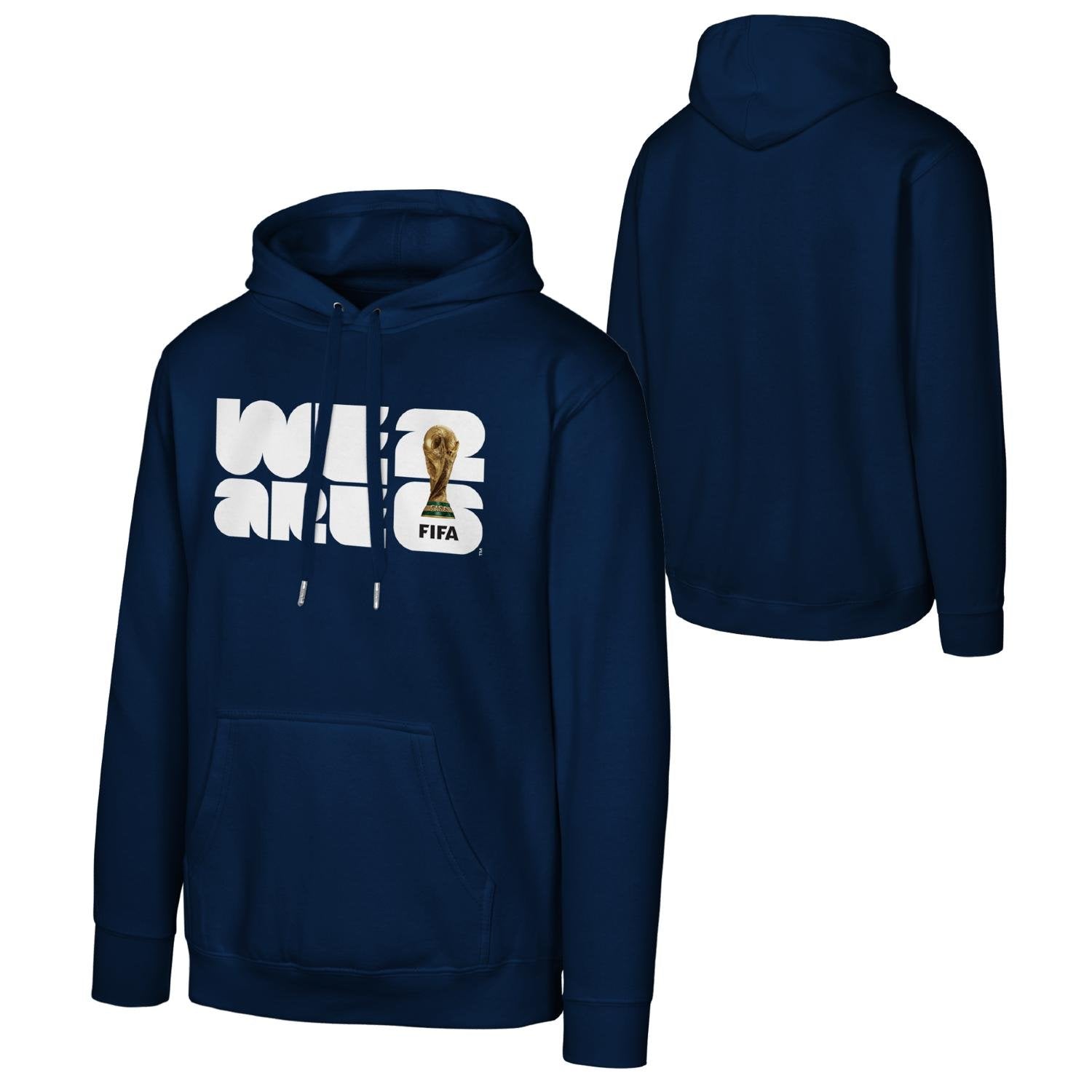 FIFA World Cup 2026? 'We Are' 26 Emblem Navy Hoodie - Unisex - Image 3