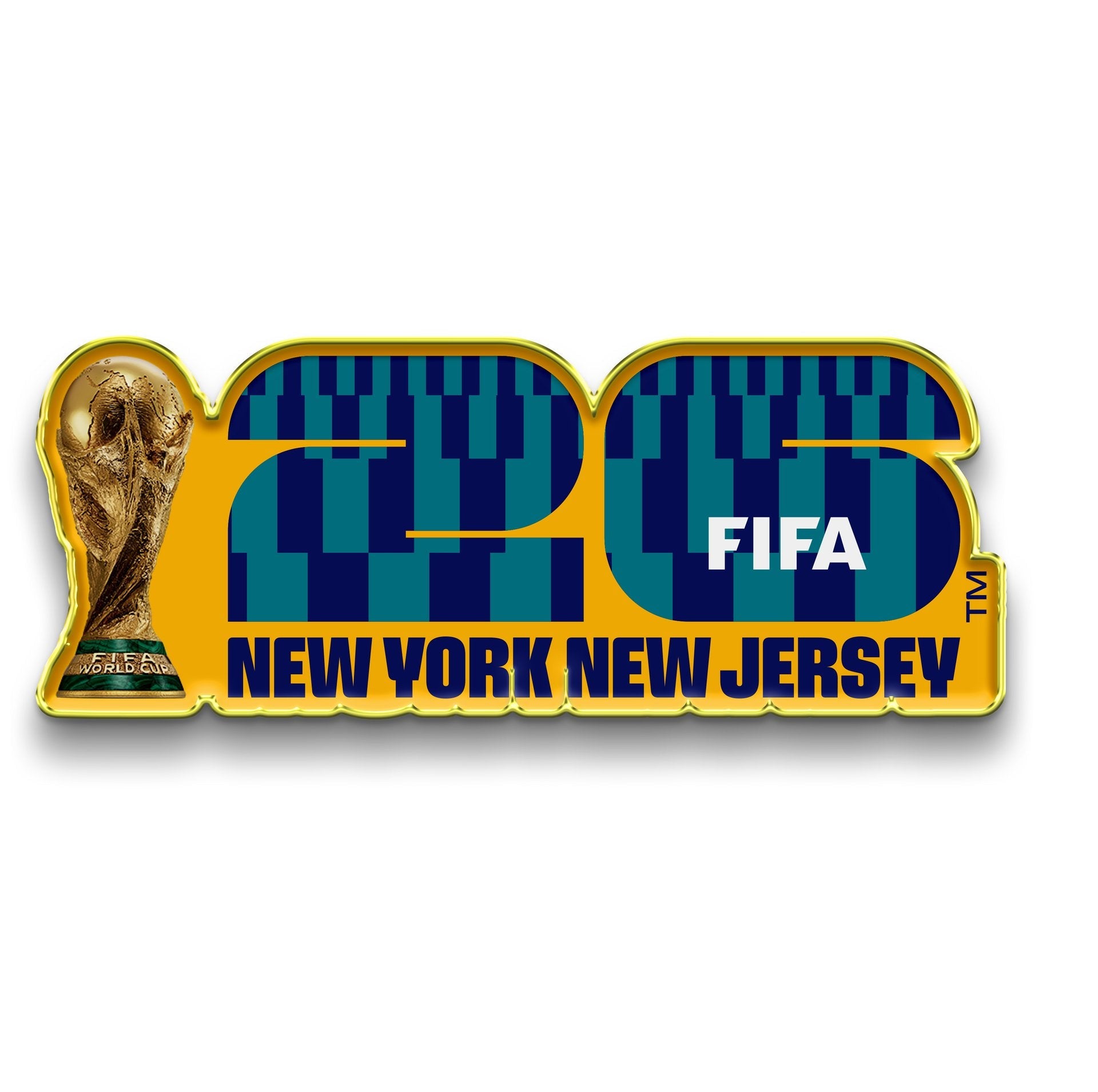 FIFA World Cup 2026? Host City New York/New Jersey Hat Pin